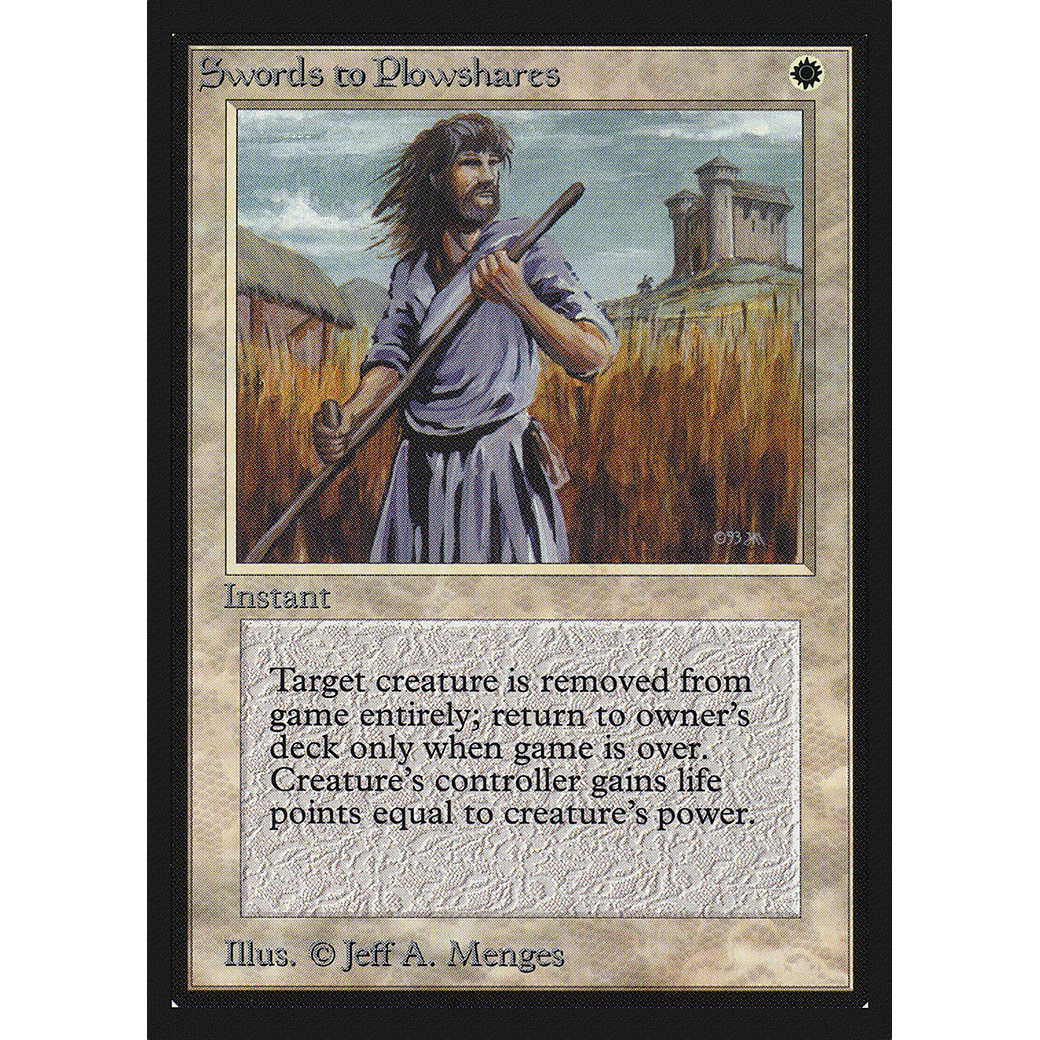 Swords to Plowshares (CE) (CED-) - Collectors' Edition
