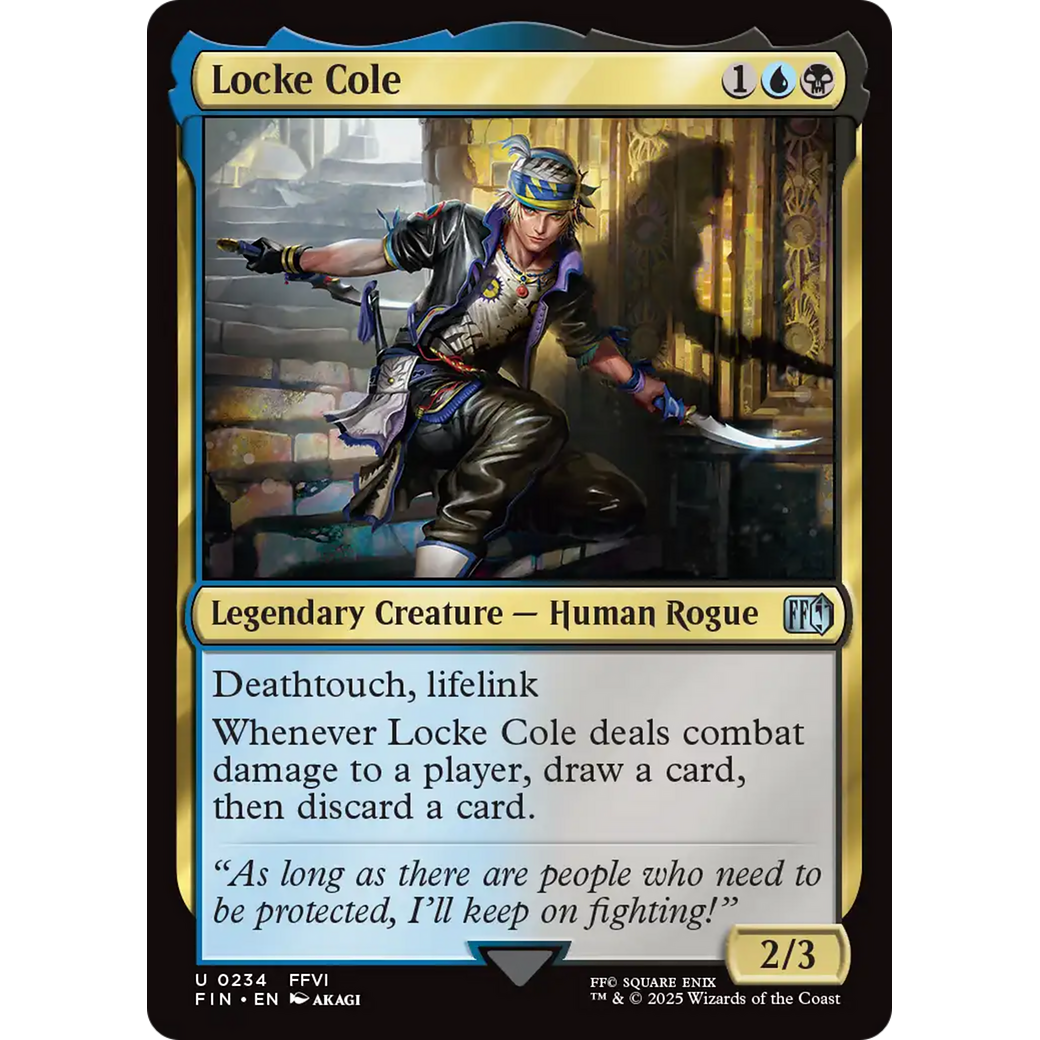 Locke Cole (FIN-234) - FINAL FANTASY Foil