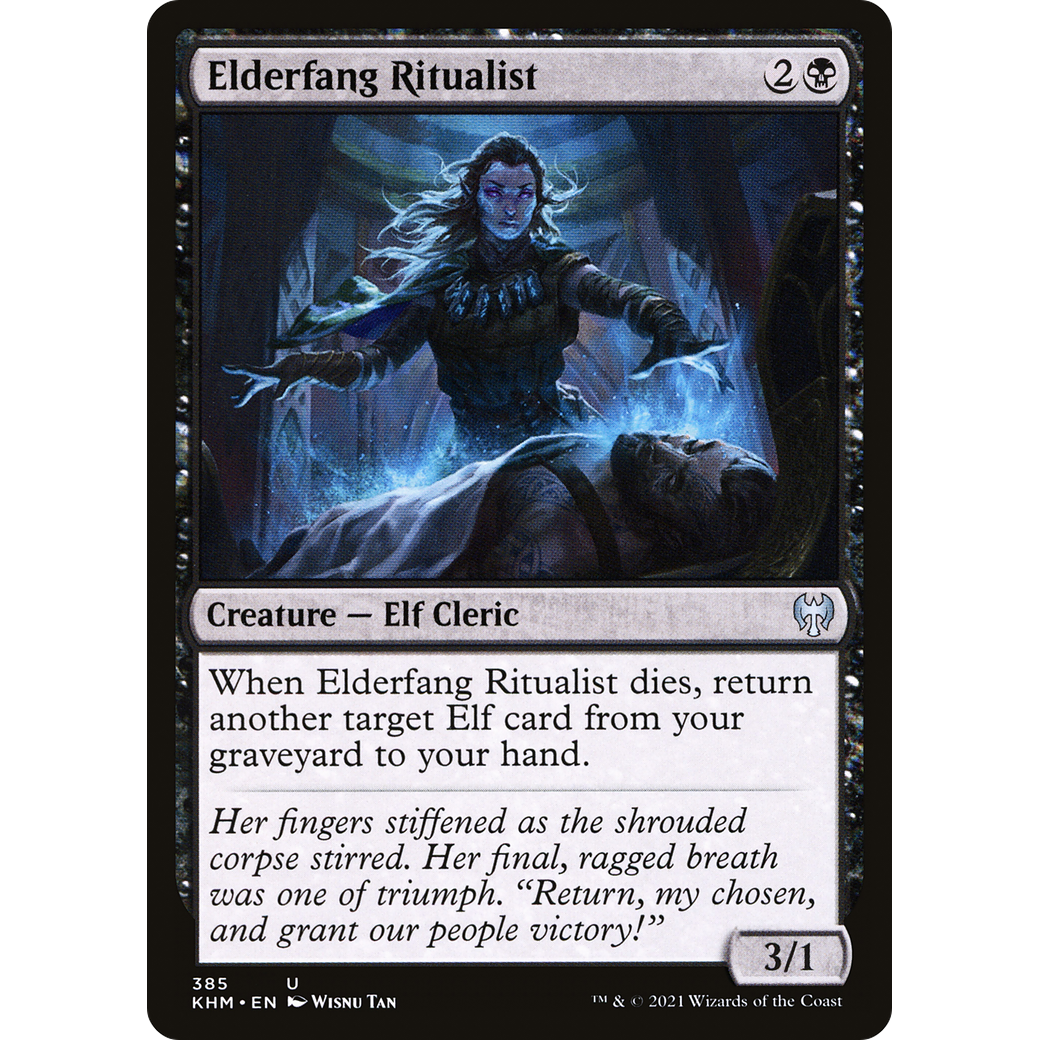 Elderfang Ritualist (KHM-385) - Kaldheim