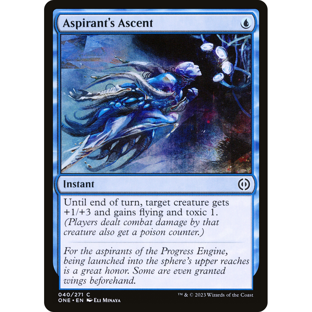Aspirant's Ascent (ONE-040) - Phyrexia: All Will Be One Foil