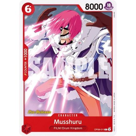 Musshuru (OP08-011) - Two Legends Pre-Release Cards