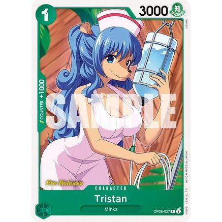 Tristan (OP08-027) - Two Legends Pre-Release Cards