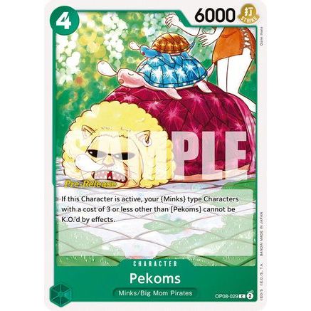 Pekoms (OP08-029) - Two Legends Pre-Release Cards