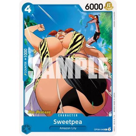 Sweetpea (OP08-048) - Two Legends Pre-Release Cards