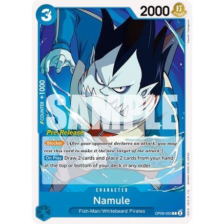 Namule (OP08-050) - Two Legends Pre-Release Cards