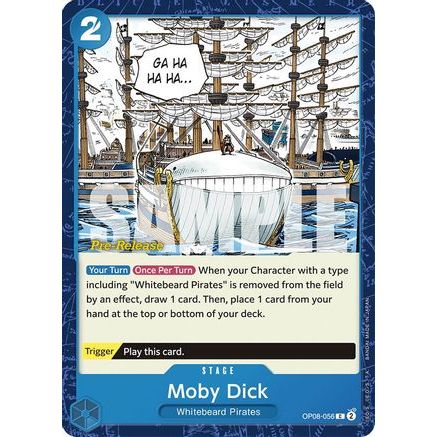 Moby Dick (OP08-056) - Two Legends Pre-Release Cards