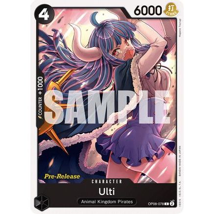 Ulti (OP08-078) - Two Legends Pre-Release Cards