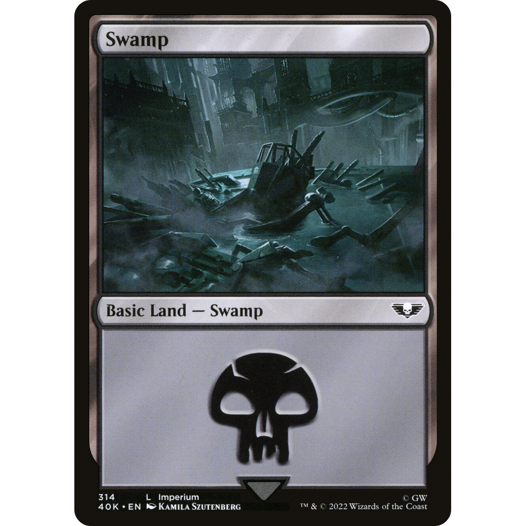 Swamp (40K-314) - Warhammer 40,000 Commander