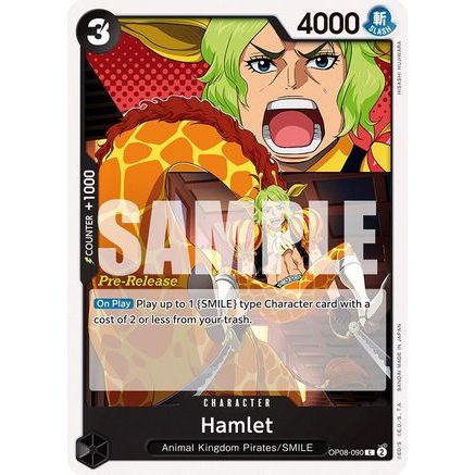 Hamlet (OP08-090) - Two Legends Pre-Release Cards