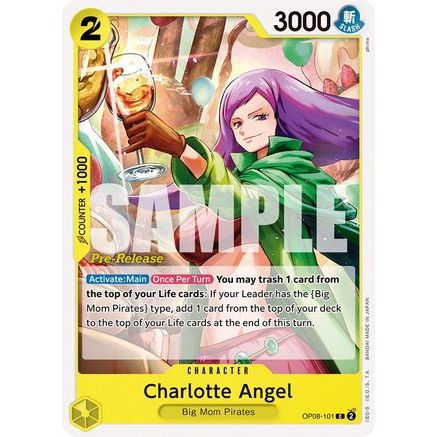 Charlotte Angel (OP08-101) - Two Legends Pre-Release Cards