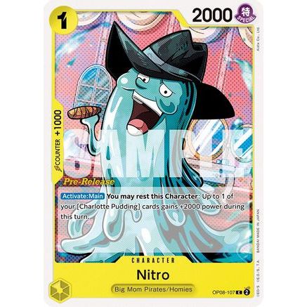 Nitro (OP08-107) - Two Legends Pre-Release Cards