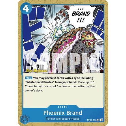 Phoenix Brand (OP08-055) - Two Legends Pre-Release Cards