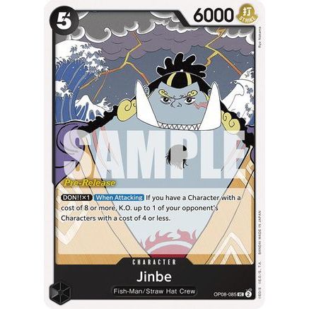 Jinbe (OP08-085) - Two Legends Pre-Release Cards