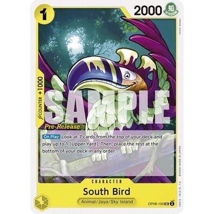 South Bird (OP08-100) - Two Legends Pre-Release Cards
