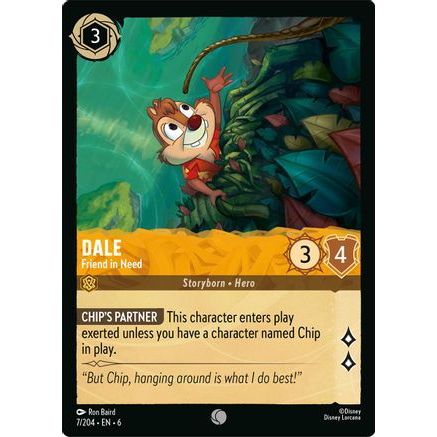 Dale - Friend in Need (7/204) - Azurite Sea Cold Foil