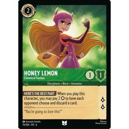 Honey Lemon - Chemical Genius (74/204) - Azurite Sea Cold Foil