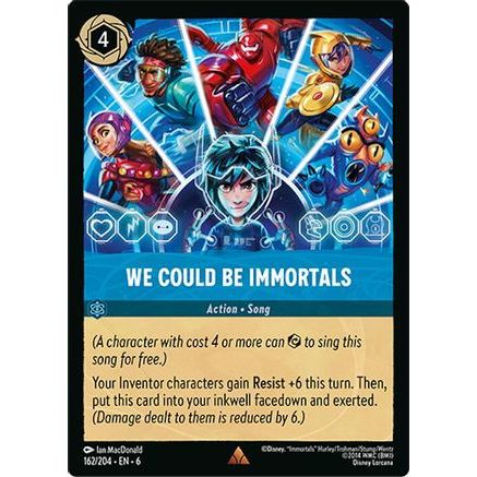 We Could Be Immortals (162/204) - Azurite Sea Cold Foil