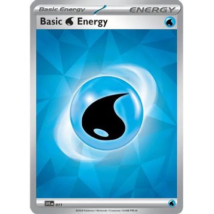 Basic Water Energy 11 - SV07 Stellar Crown Holofoil
