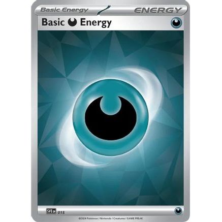 Basic Darkness Energy 15 - SV07 Stellar Crown Holofoil