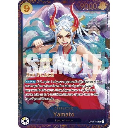 Yamato (Championship 2024 Finals 3rd Place) (OP04-112) - One Piece Promotion Cards