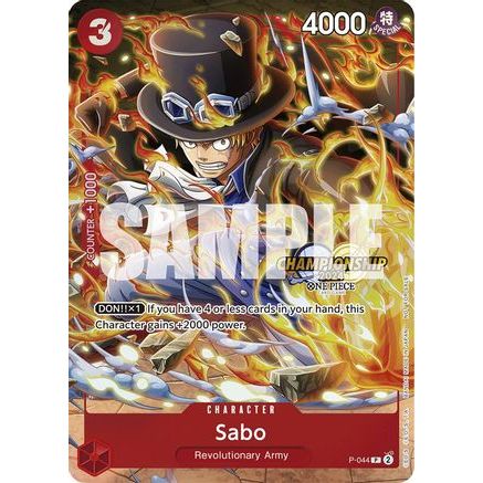 Sabo (CS 2024 Event Pack) (P-044) - One Piece Promotion Cards Foil