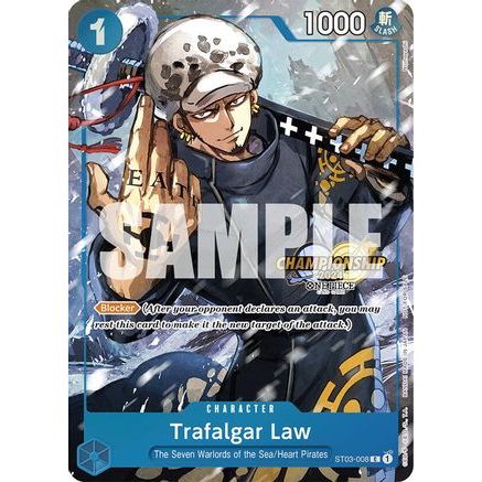Trafalgar Law - ST03-008 (CS 2024 Event Pack) (ST03-008) - One Piece Promotion Cards Foil