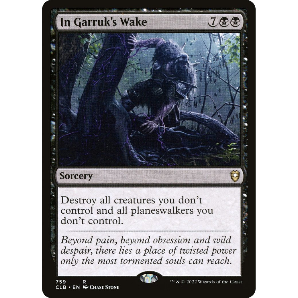 In Garruk's Wake (CLB-759) - Commander Legends: Battle for Baldur's Gate