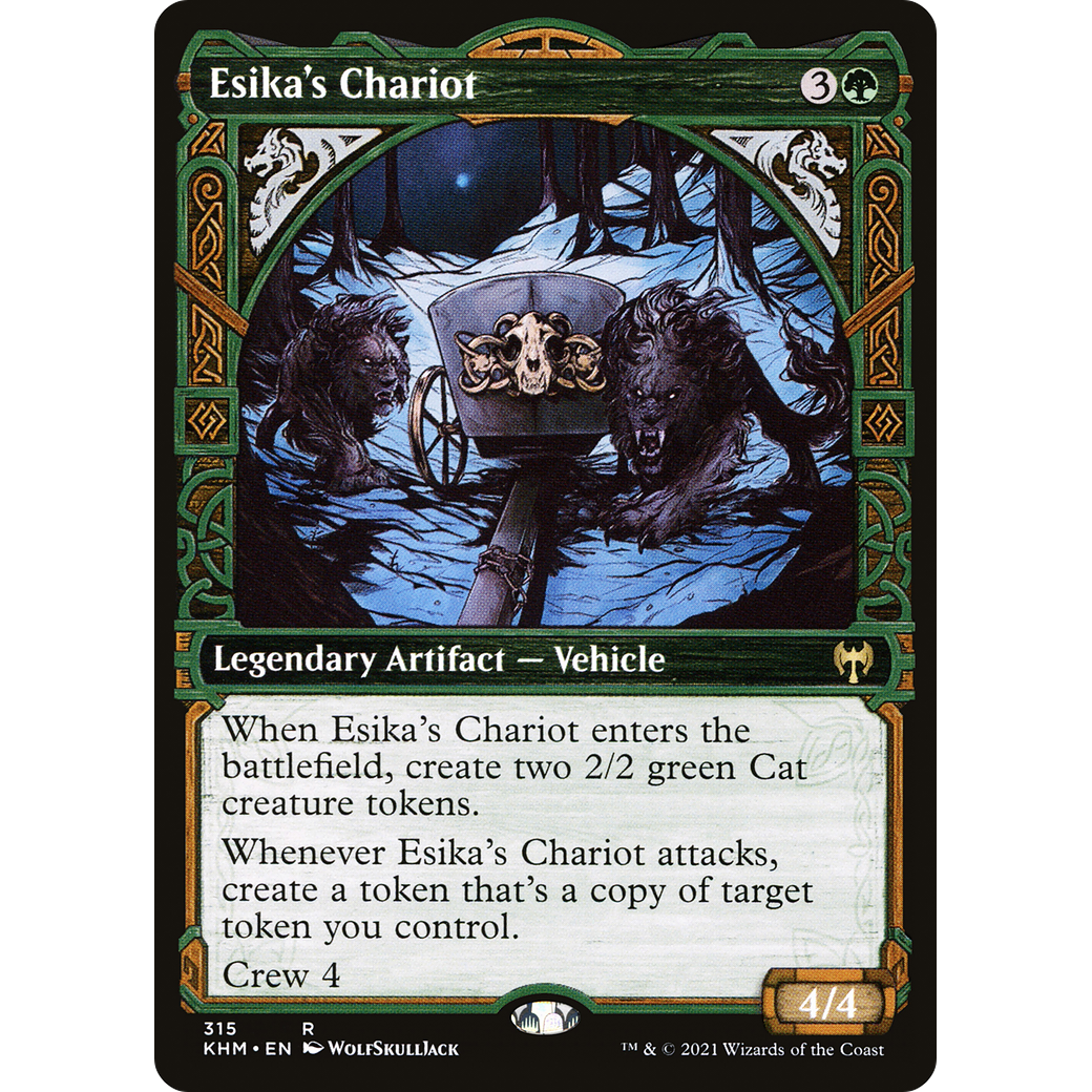 Esika's Chariot (Showcase) (KHM-315) - Kaldheim: (Showcase) Foil