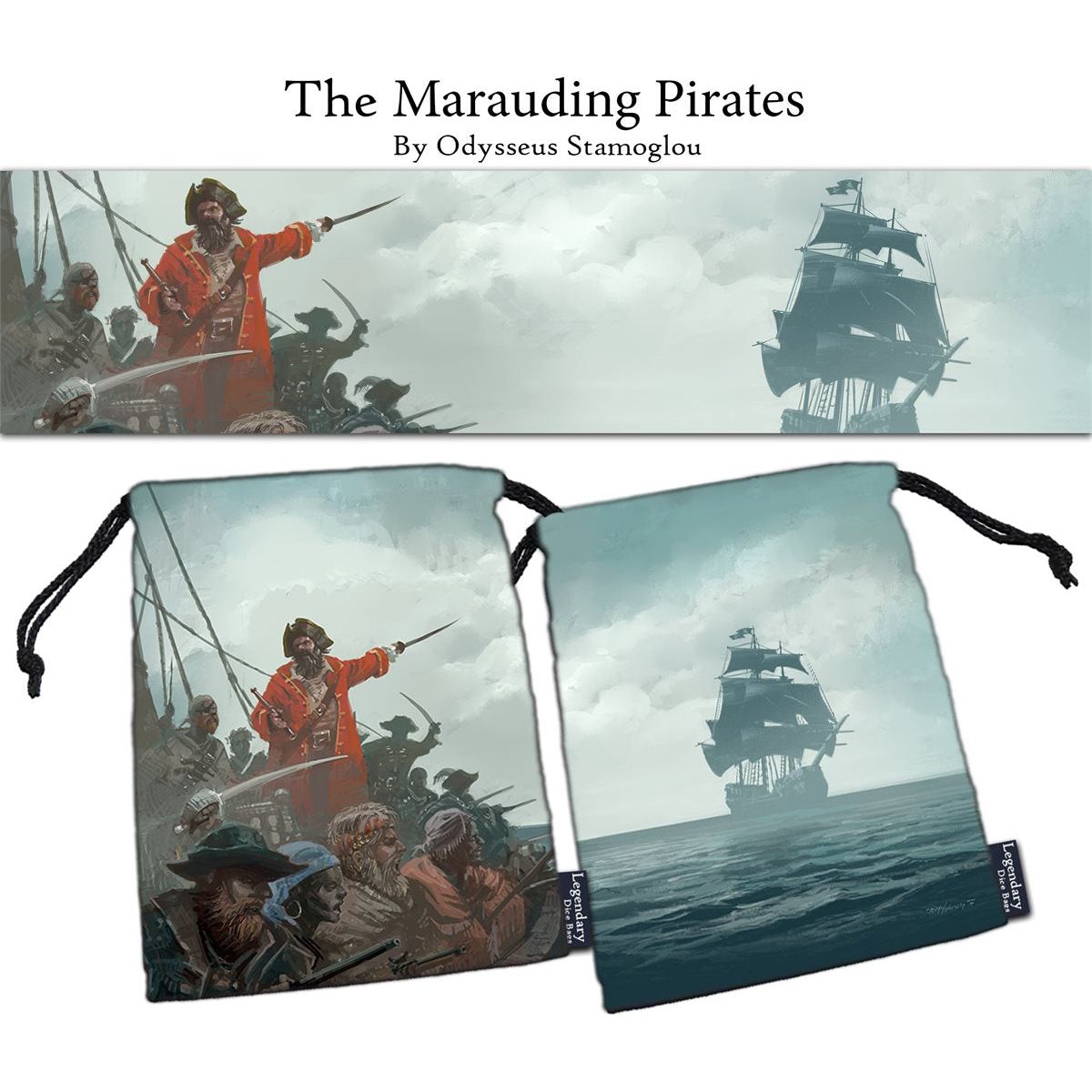 Legendary Dice Bags: The Marauding Pirates