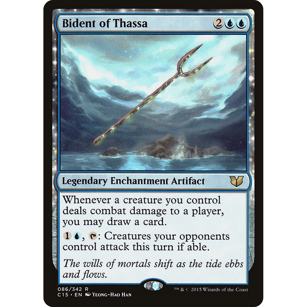 Bident of Thassa (C15-086) - Commander 2015: (enchantment)