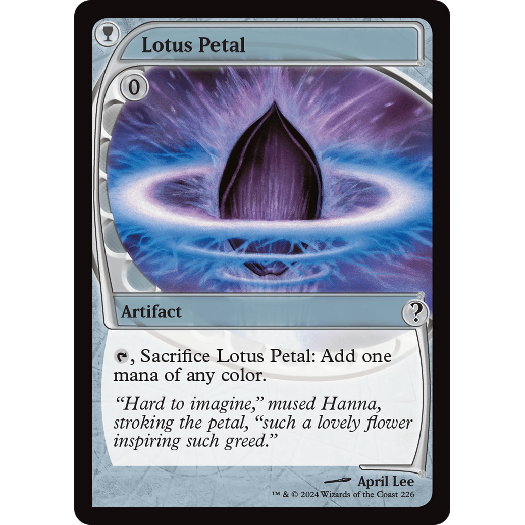 Lotus Petal (Future Sight) (MB2-226) - Mystery Booster 2