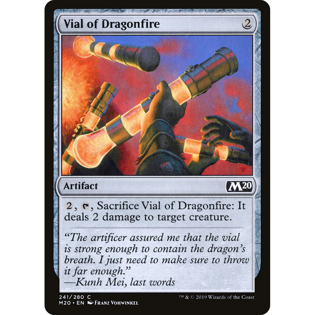 Vial of Dragonfire (M20-241) - Core Set 2020