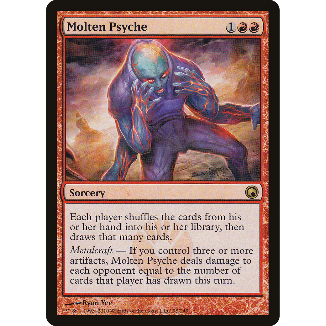 Molten Psyche (SOM-098) - Scars of Mirrodin