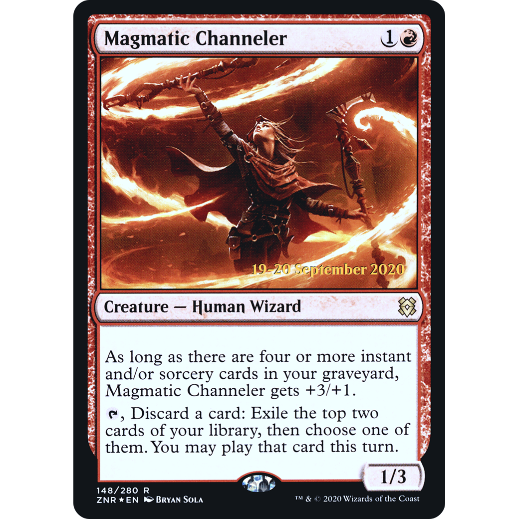 Magmatic Channeler (PRE-148) - Zendikar Rising Promos Foil