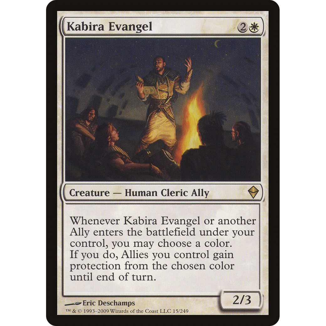 Kabira Evangel (ZEN-015) - Zendikar Foil