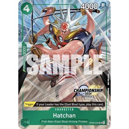 Hatchan (CS 2024 Celebration Pack) (OP03-033) - One Piece Promotion Cards Foil