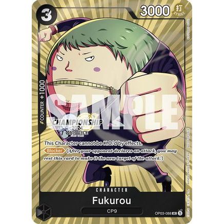 Fukurou (CS 2024 Celebration Pack) (OP03-088) - One Piece Promotion Cards Foil