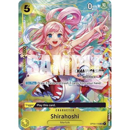 Shirahoshi (CS 2024 Celebration Pack) (OP03-116) - One Piece Promotion Cards Foil