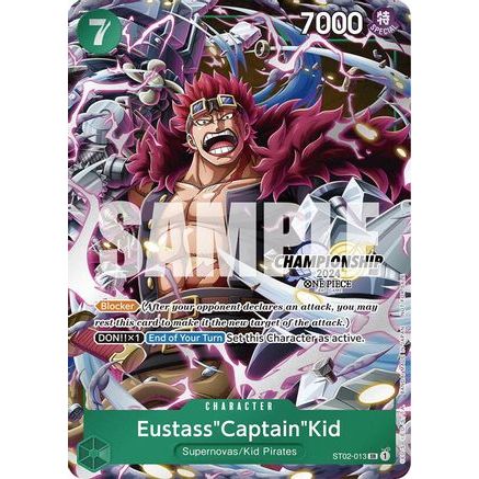 Eustass"Captain"Kid (CS 2024 Celebration Pack) (ST02-013) - One Piece Promotion Cards Foil