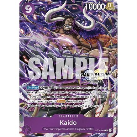 Kaido (CS 2024 Celebration Pack) (ST04-003) - One Piece Promotion Cards Foil