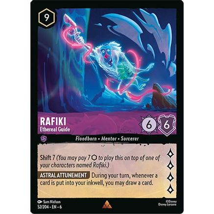 Rafiki - Ethereal Guide (52/204) - Azurite Sea Cold Foil
