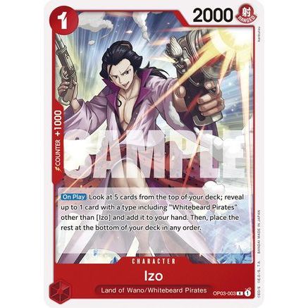 Izo (OP03-003) - Starter Deck 15: RED Edward.Newgate