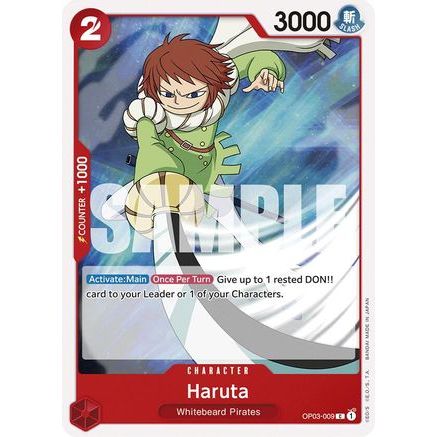 Haruta (OP03-009) - Starter Deck 15: RED Edward.Newgate