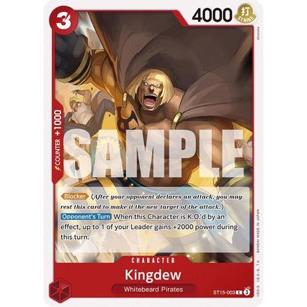 Kingdew (ST15-003) - Starter Deck 15: RED Edward.Newgate