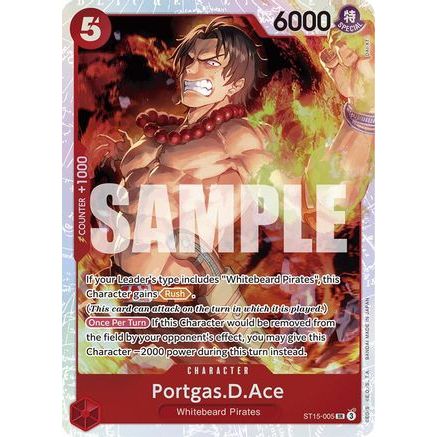 Portgas.D.Ace (ST15-005) - Starter Deck 15: RED Edward.Newgate Foil