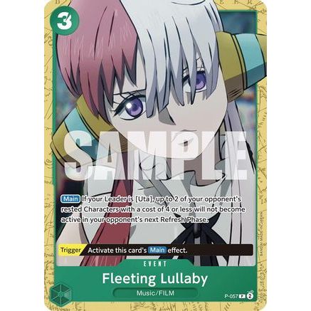 Fleeting Lullaby (P-057) - Starter Deck 16: GREEN Uta
