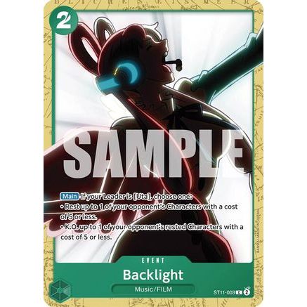 Backlight (ST11-003) - Starter Deck 16: GREEN Uta
