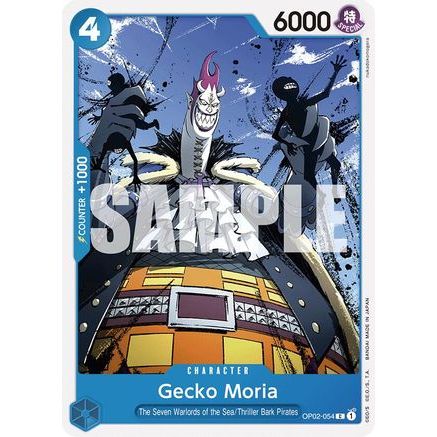 Gecko Moria (OP02-054) (OP02-054) - Starter Deck 17: BLUE Donquixote Doflamingo