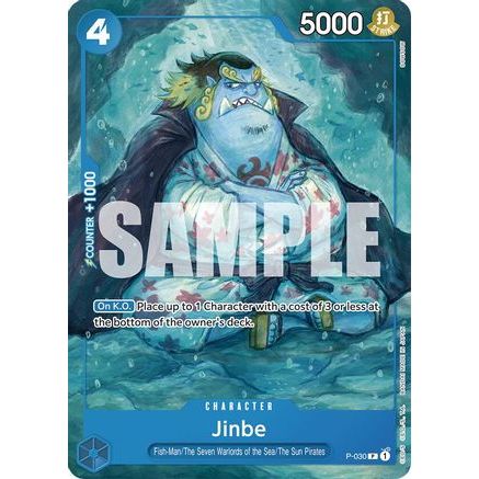 Jinbe (P-030) - Starter Deck 17: BLUE Donquixote Doflamingo