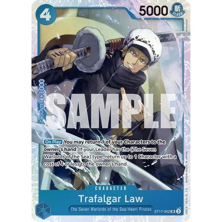 Trafalgar Law (ST17-002) (ST17-002) - Starter Deck 17: BLUE Donquixote Doflamingo Foil